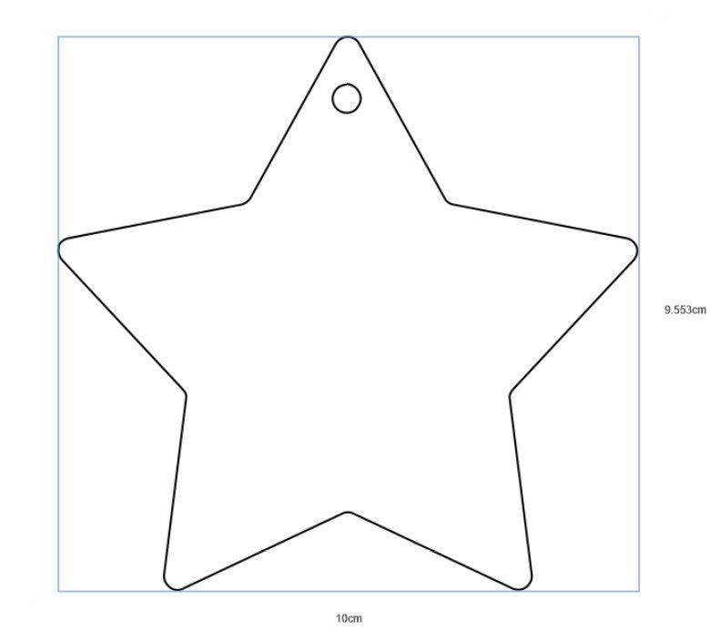 Graduation Christmas Tree Decoration | Graduate Gift | Personalised Star