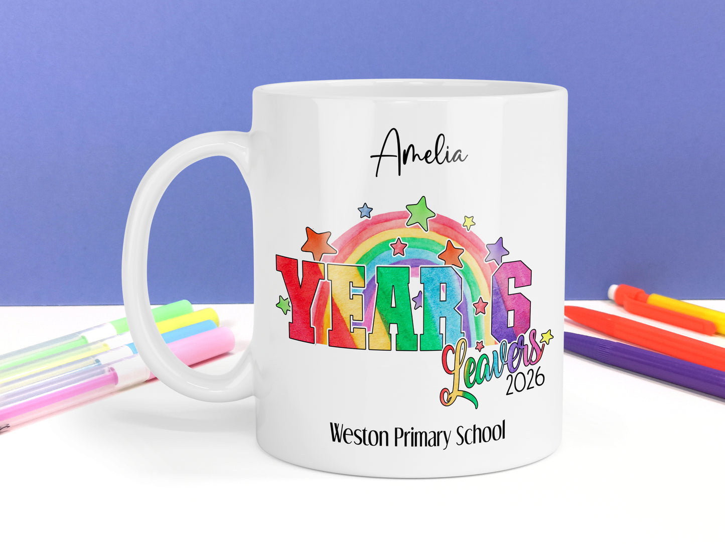 Year 6 School Leavers Personalised Mug