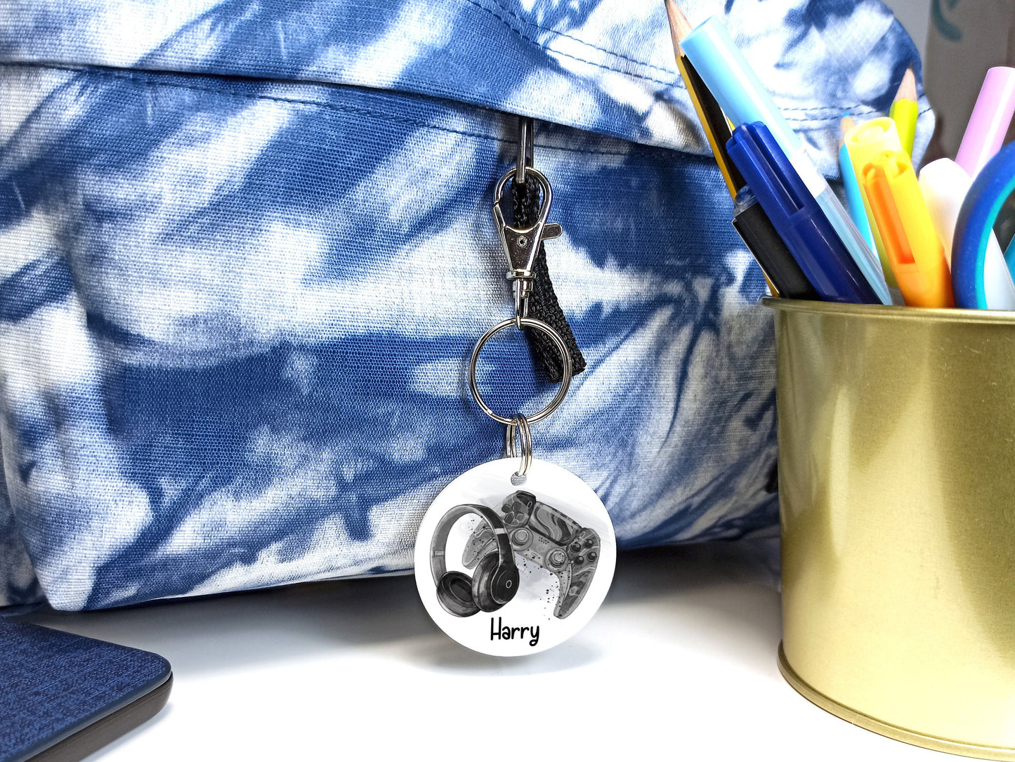 Gaming Personalised Bag tag / Keyring