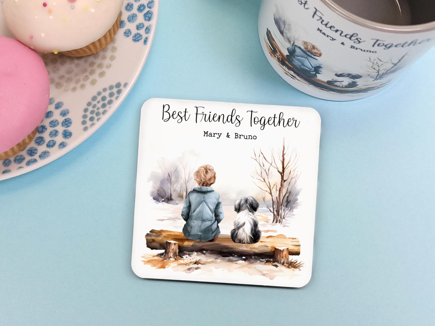 Shih Tzu  Mug, Personalised Gift for Pet Owner, Best Friends Together