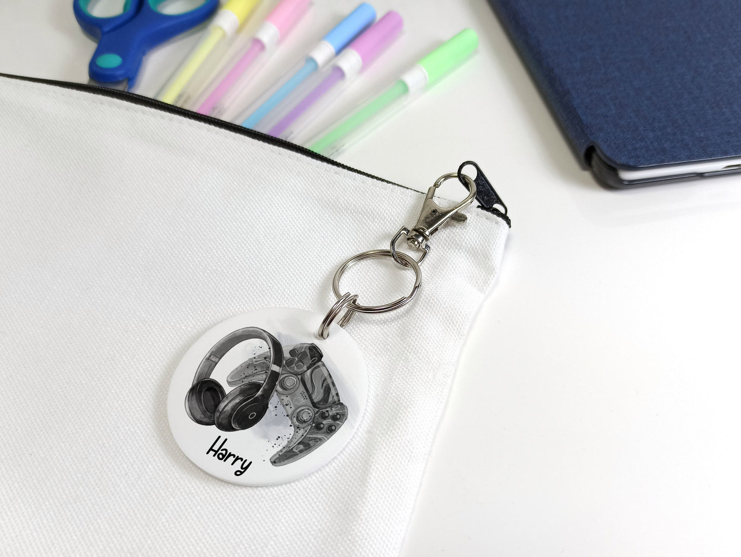 Gaming Personalised Bag tag / Keyring