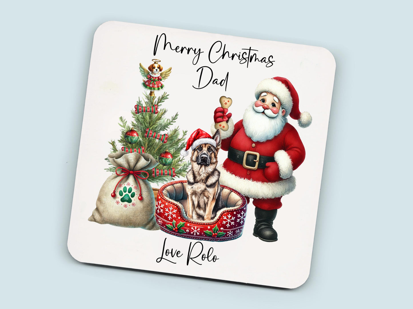 German Shepherd/Alsatian Christmas Mug Gift | Dog Mum or Dad Present