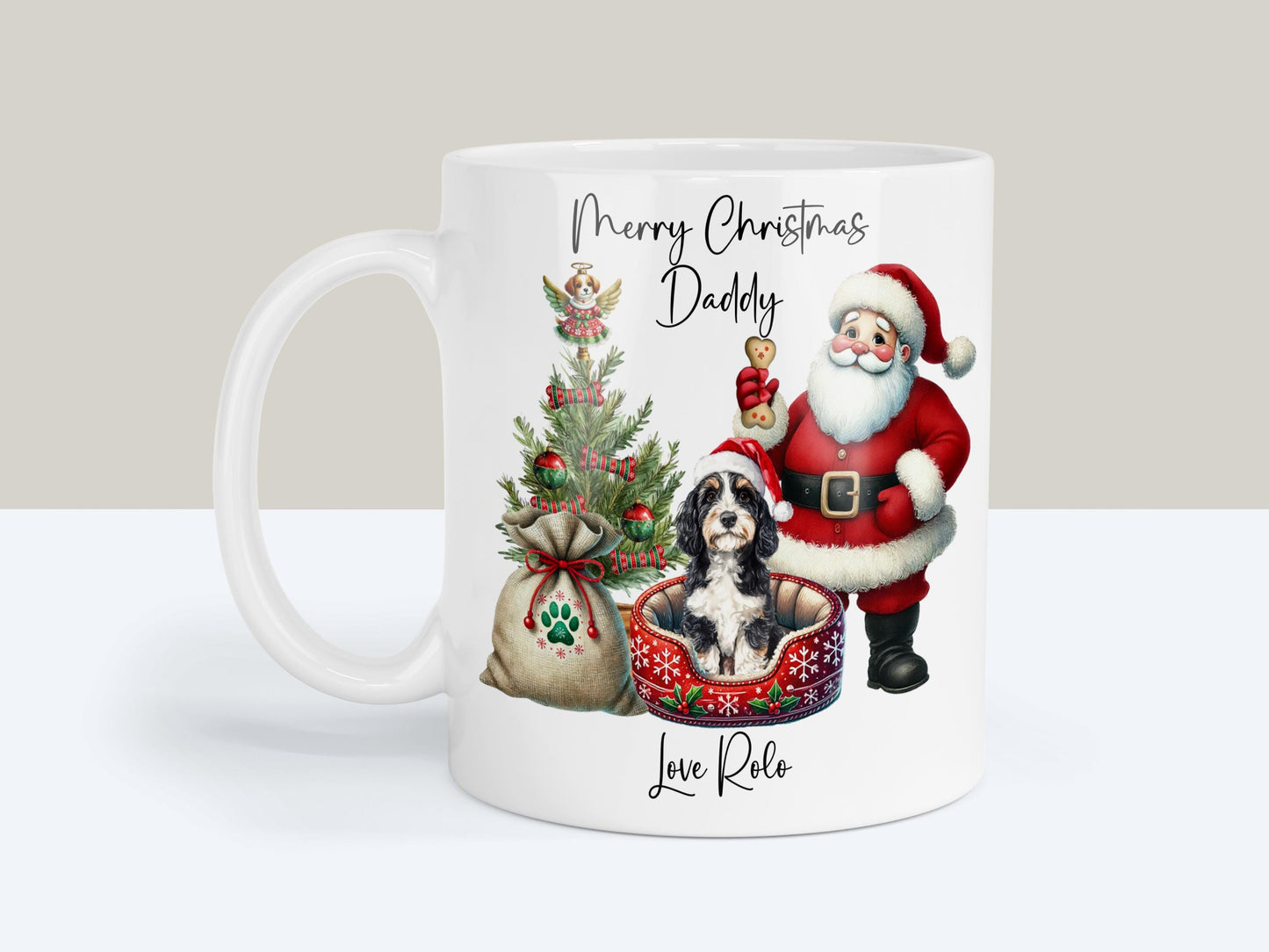 Cockapoo Christmas Mug Gift | Dog Mum or Dad Present