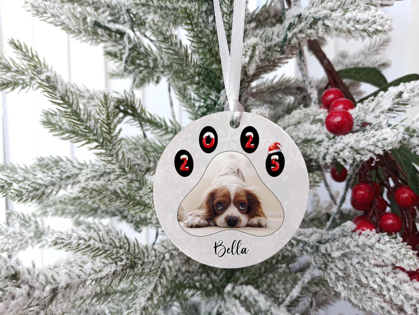 Dog's Photo Christmas Decoration