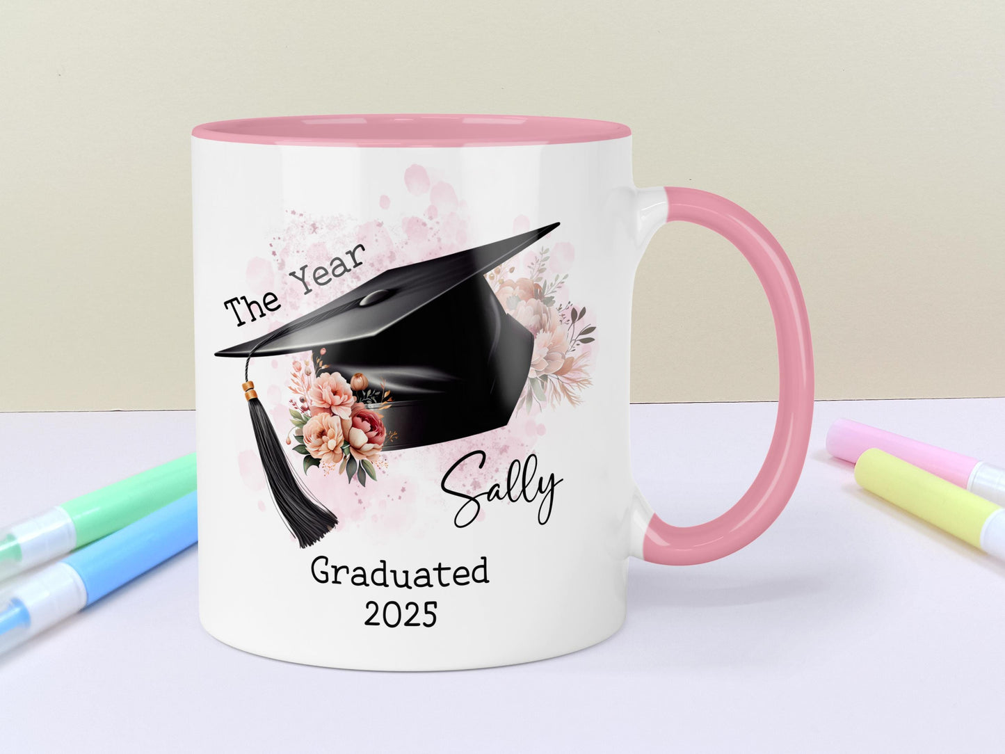 Graduation Mug.  A lovely personalised gift for a Graduate.