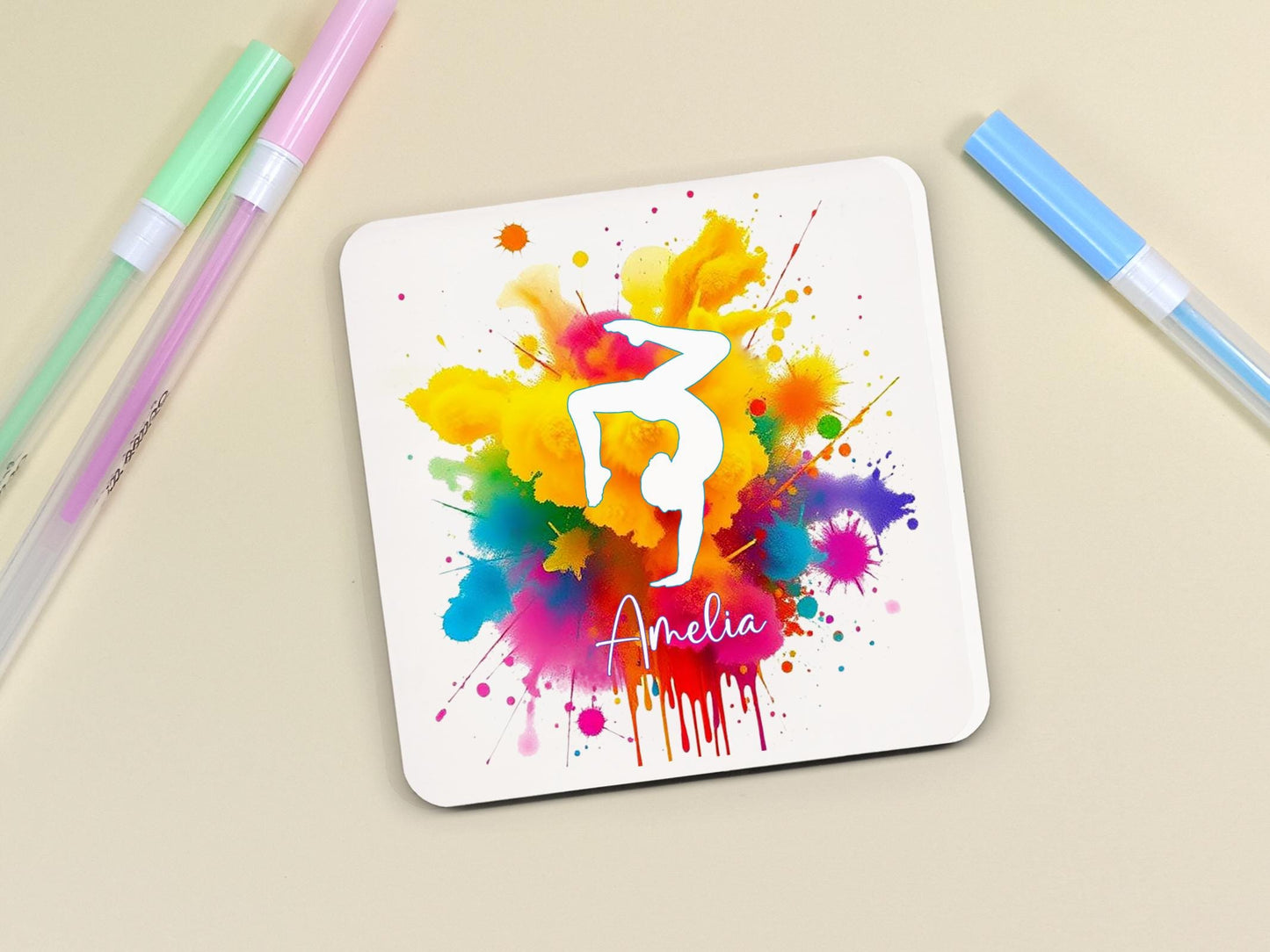 Gymnastics Mug, Gymnast personalised gift.  Good Luck Competition