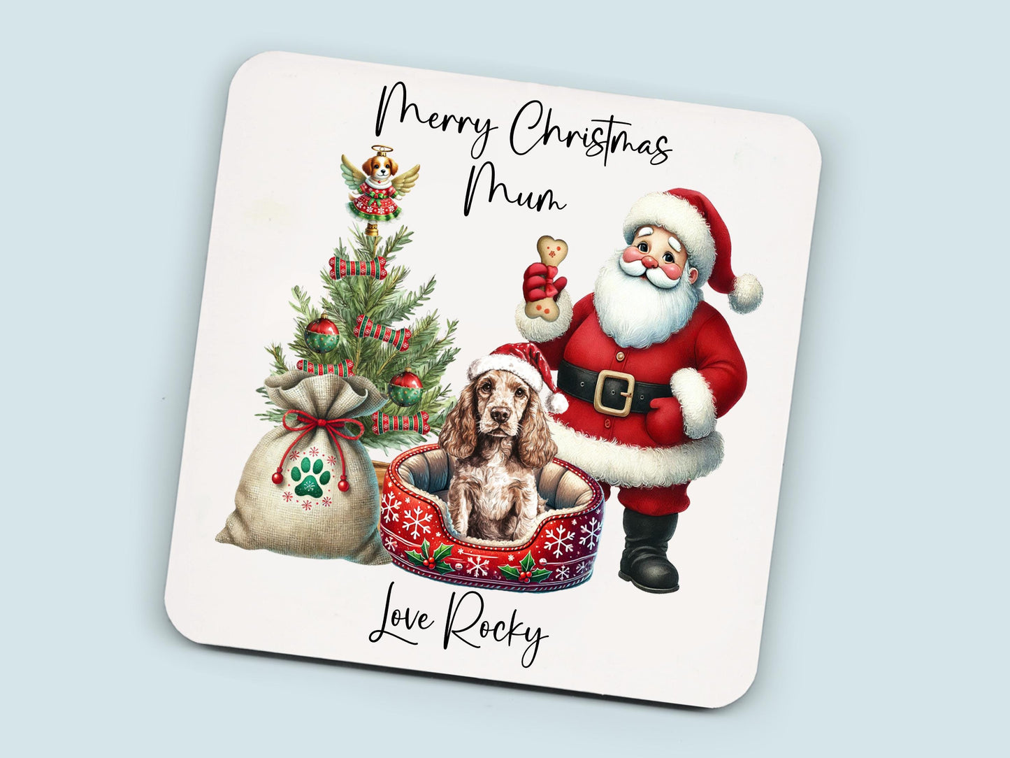 Cocker Spaniel Christmas Mug Gift | Dog Mum or Dad Present |