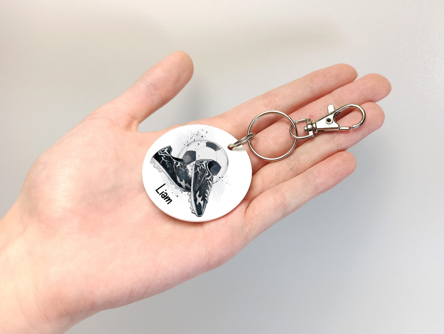 Football Personalised Bag Tag / Keyring