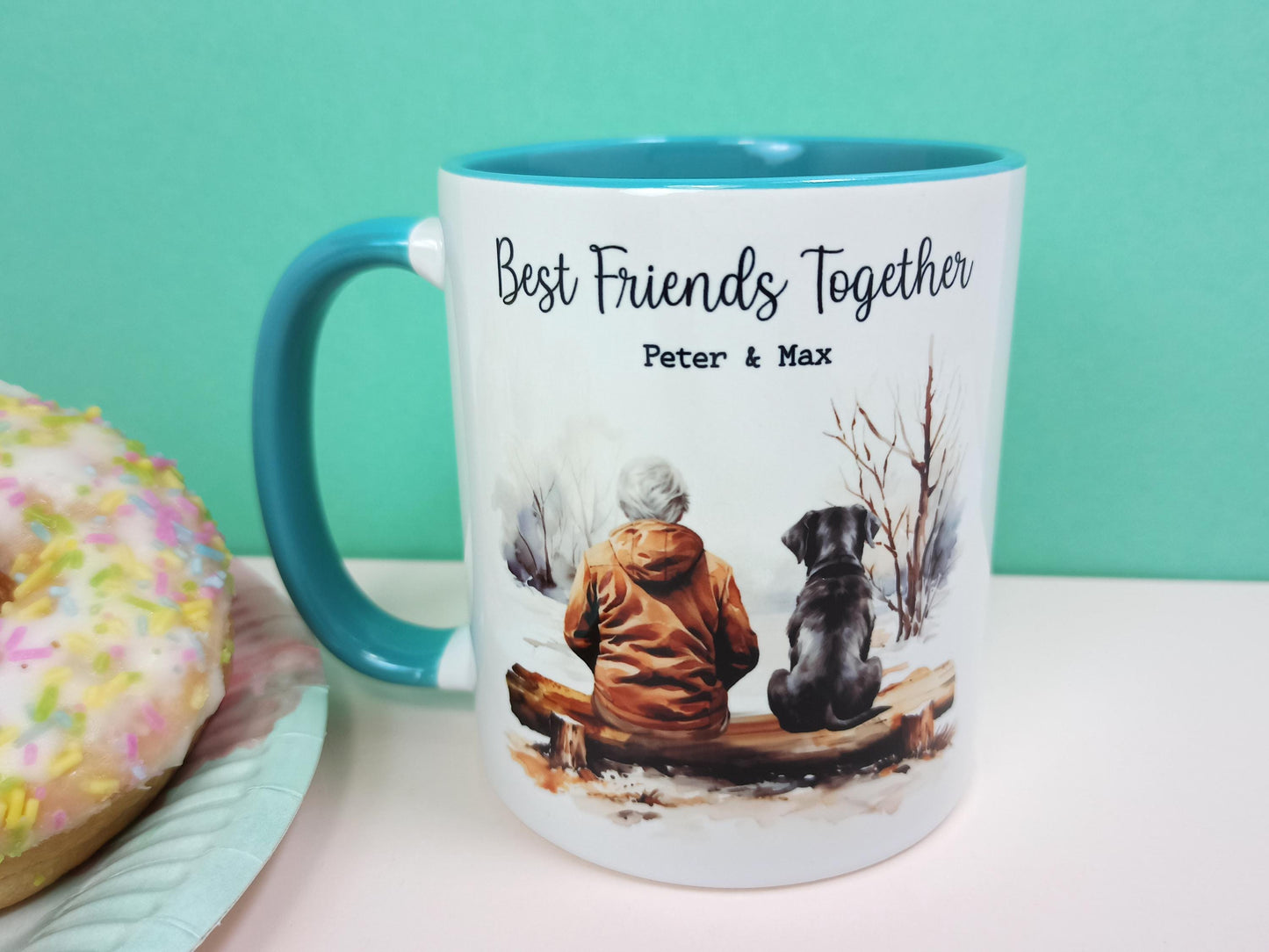 Labrador Mug, Personalised Gift for Pet Owner