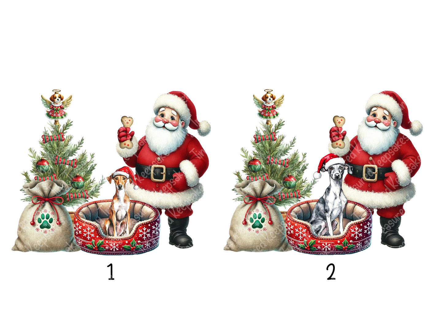 Whippet Christmas Mug Gift | Dog Mum or Dad Present