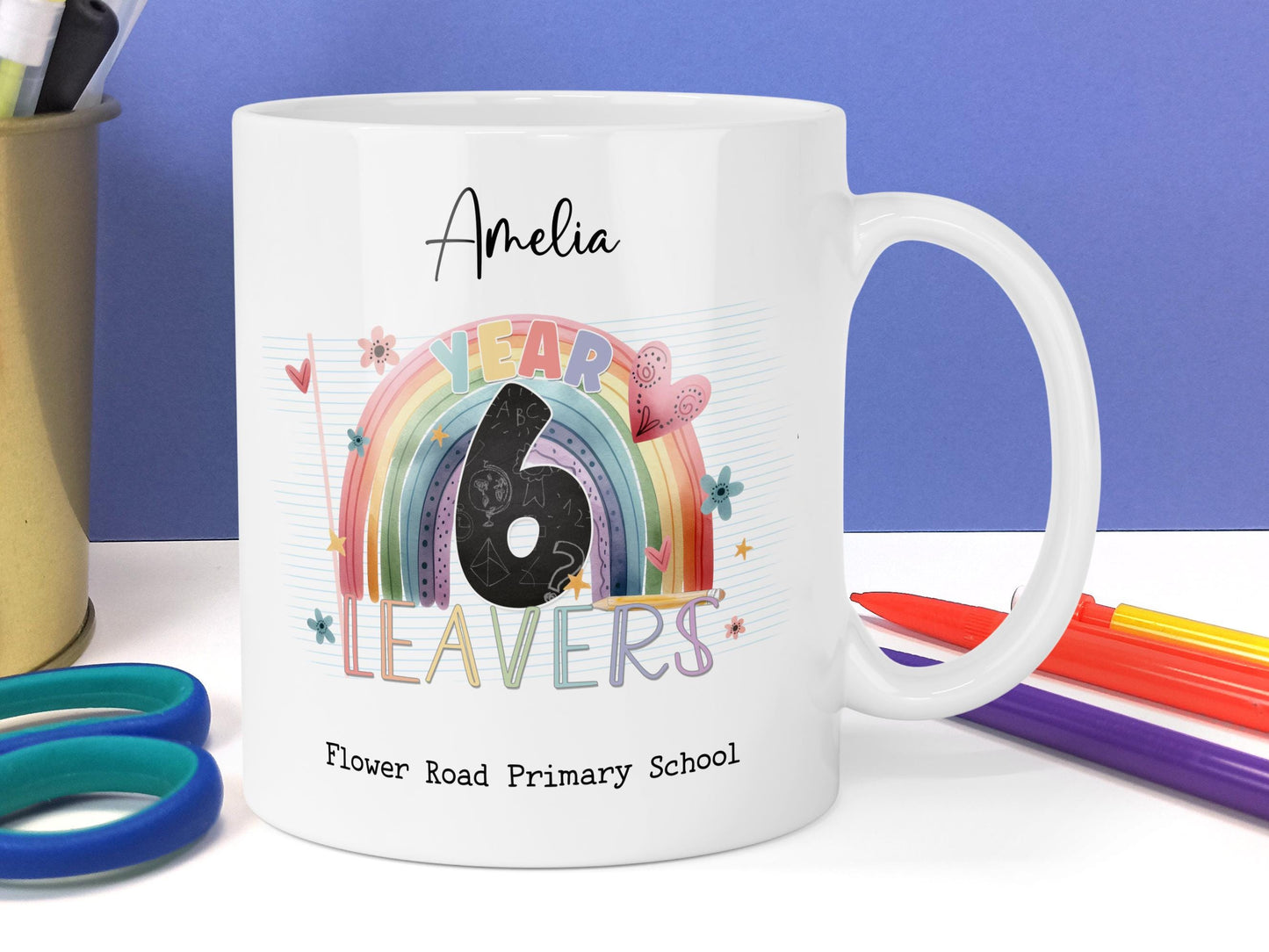 Year 6 Leavers Mug.  Keepsake Gift for end of Primary School.