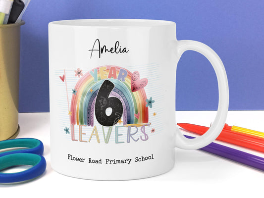 Year 6 Leavers Mug.  Keepsake Gift for end of Primary School.