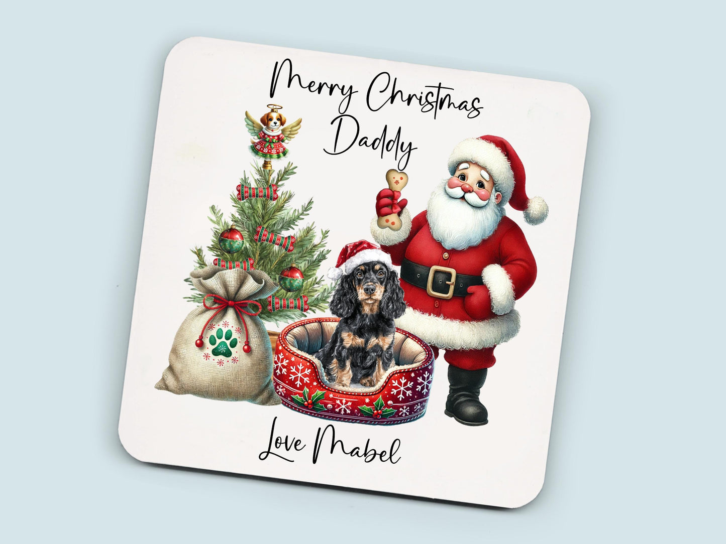 Cocker Spaniel Christmas Mug Gift | Dog Mum or Dad Present |