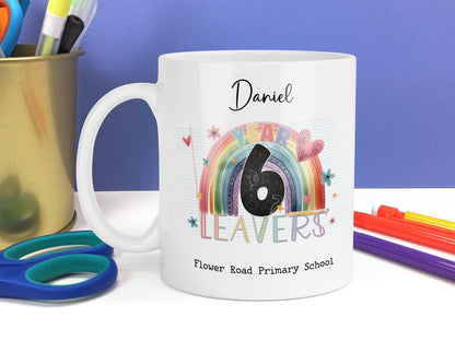 Year 6 Leavers Mug.  Keepsake Gift for end of Primary School.