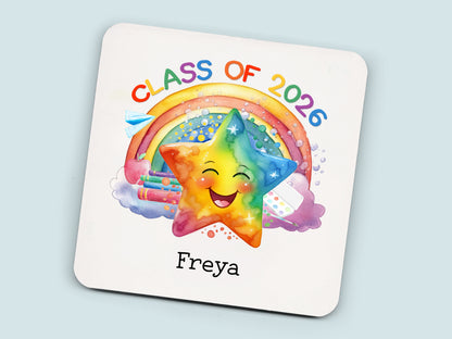 Class of 2026 Star Mug, Personalised School Leaver Gift