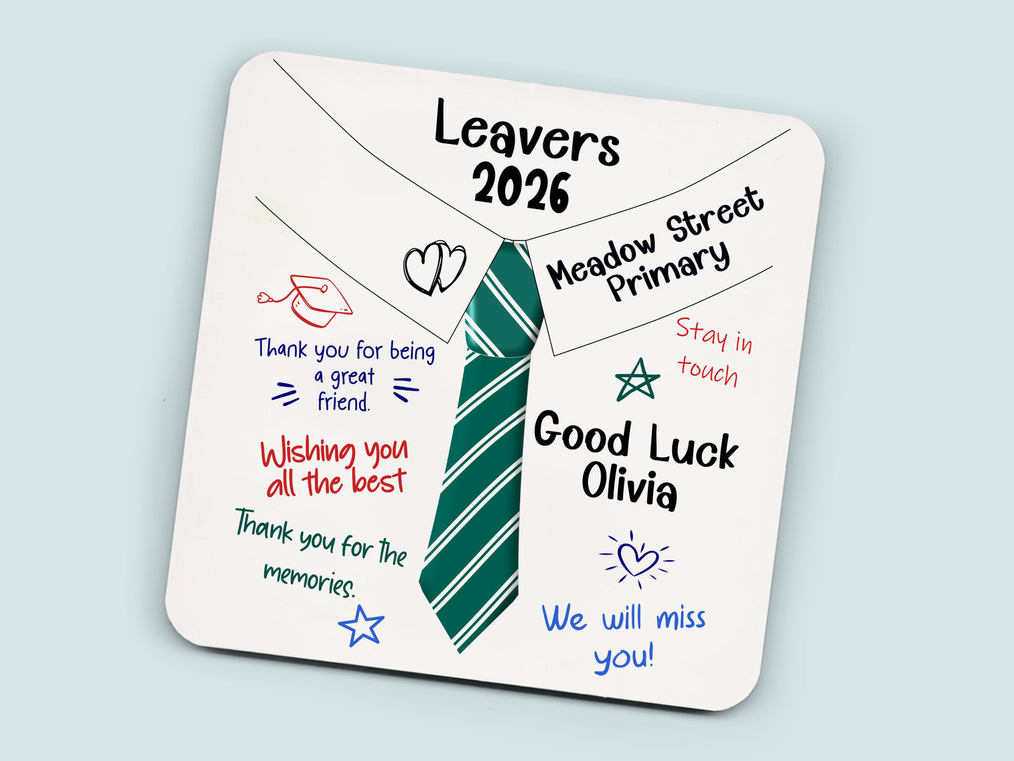 Personalised School Leavers Mug 2026, Primary School Graduation Gift