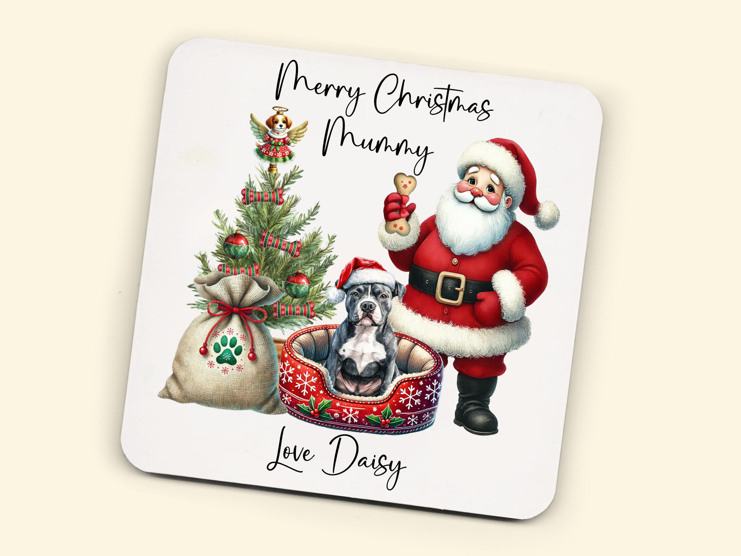 Staffordshire Bull Terrier Christmas Mug Gift | Staffy | Dog Mum or Dad Present