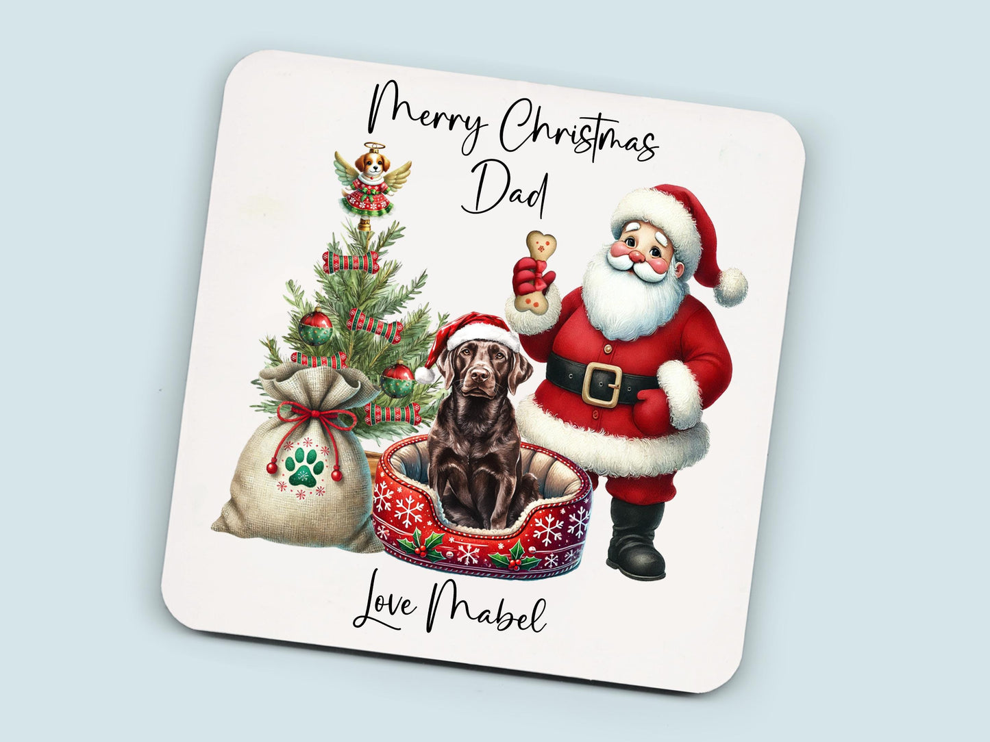 Labrador Christmas Mug Gift | Dog Mum or Dad Present | Personalised Pet Lover Gift