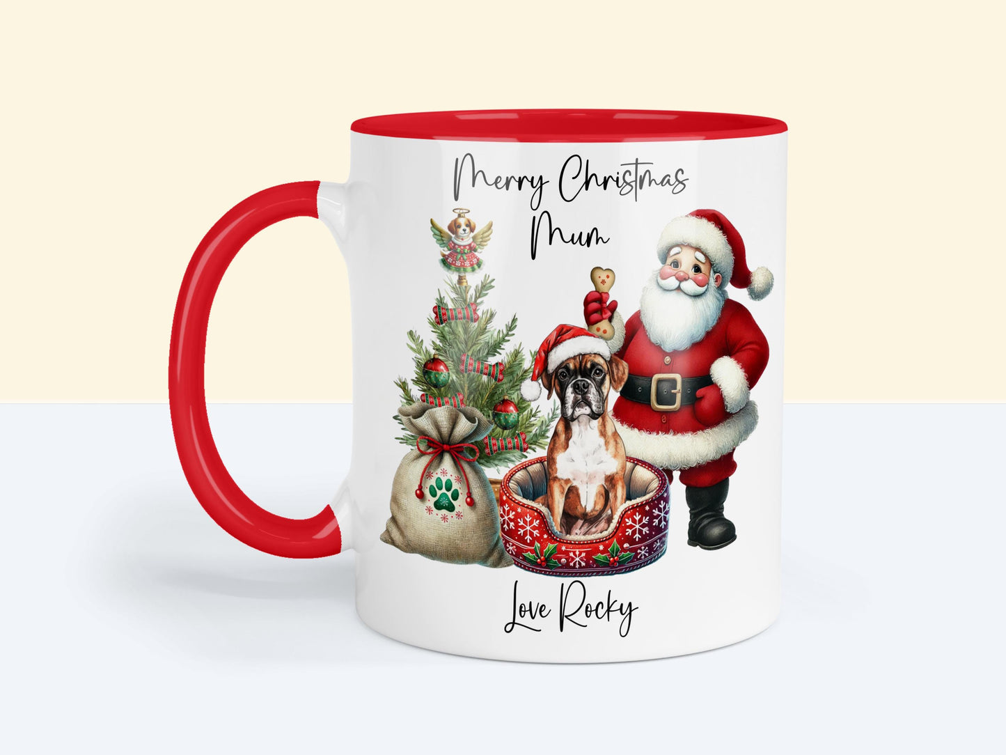 Boxer Dog Mug Gift | Dog Mum or Dad Present