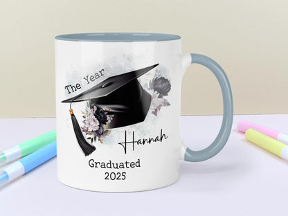 Graduation Mug.  A lovely personalised gift for a Graduate.