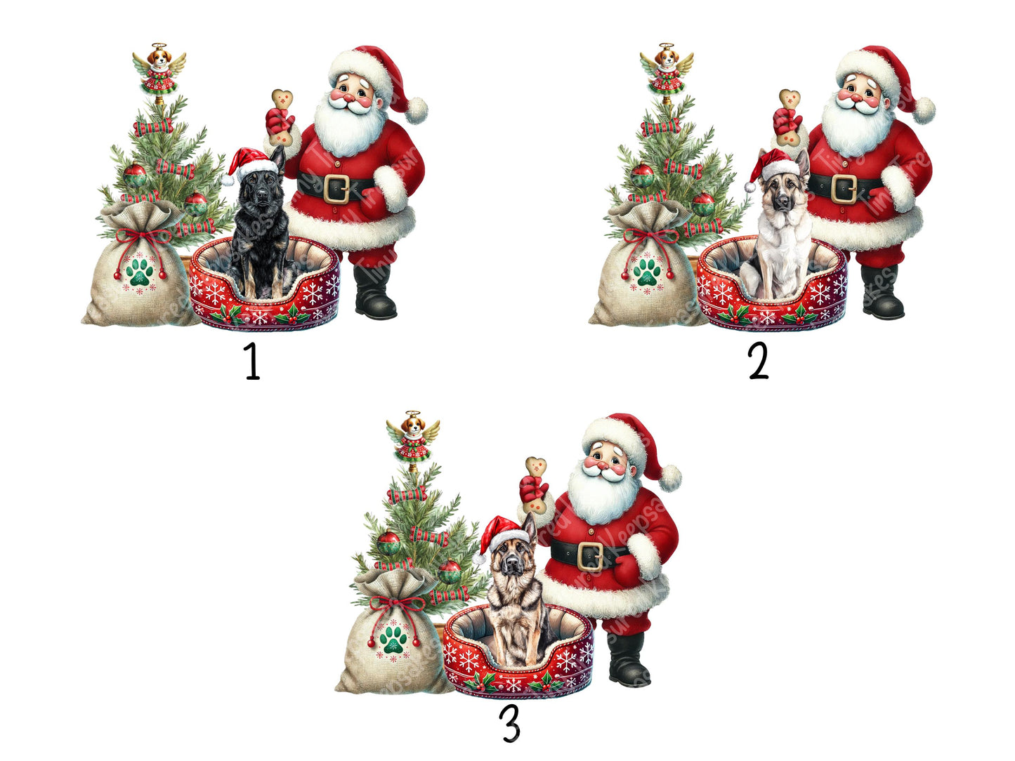 German Shepherd/Alsatian Christmas Mug Gift | Dog Mum or Dad Present