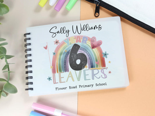 Year 6 School Leavers Autograph Book, Good Luck Messsges