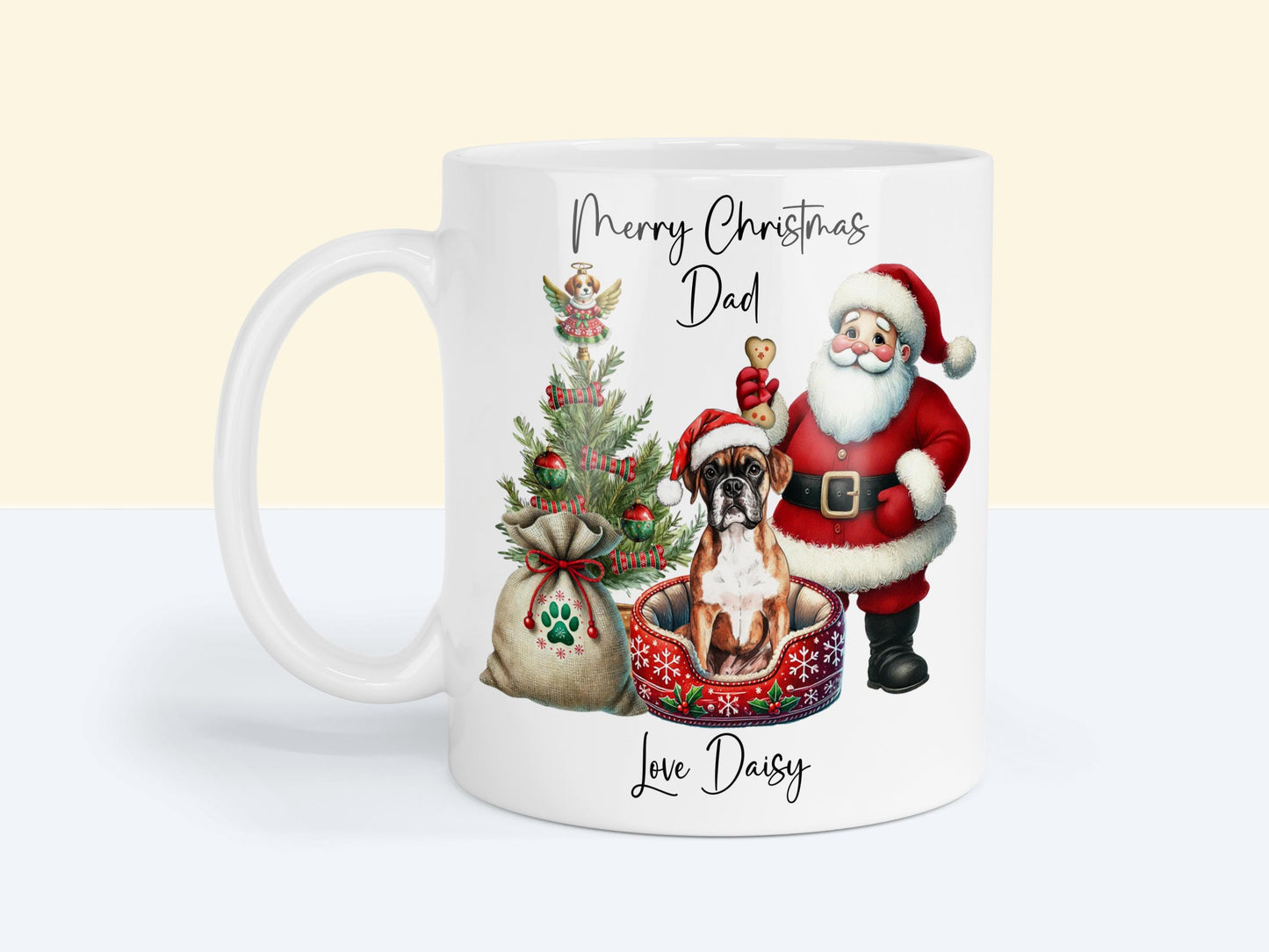 Boxer Dog Mug Gift | Dog Mum or Dad Present
