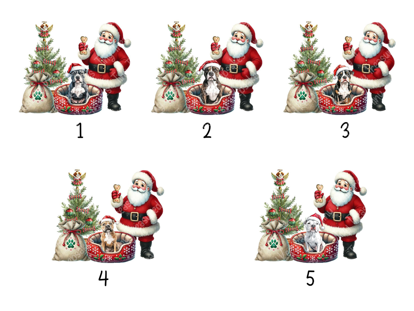 Staffordshire Bull Terrier Christmas Mug Gift | Staffy | Dog Mum or Dad Present