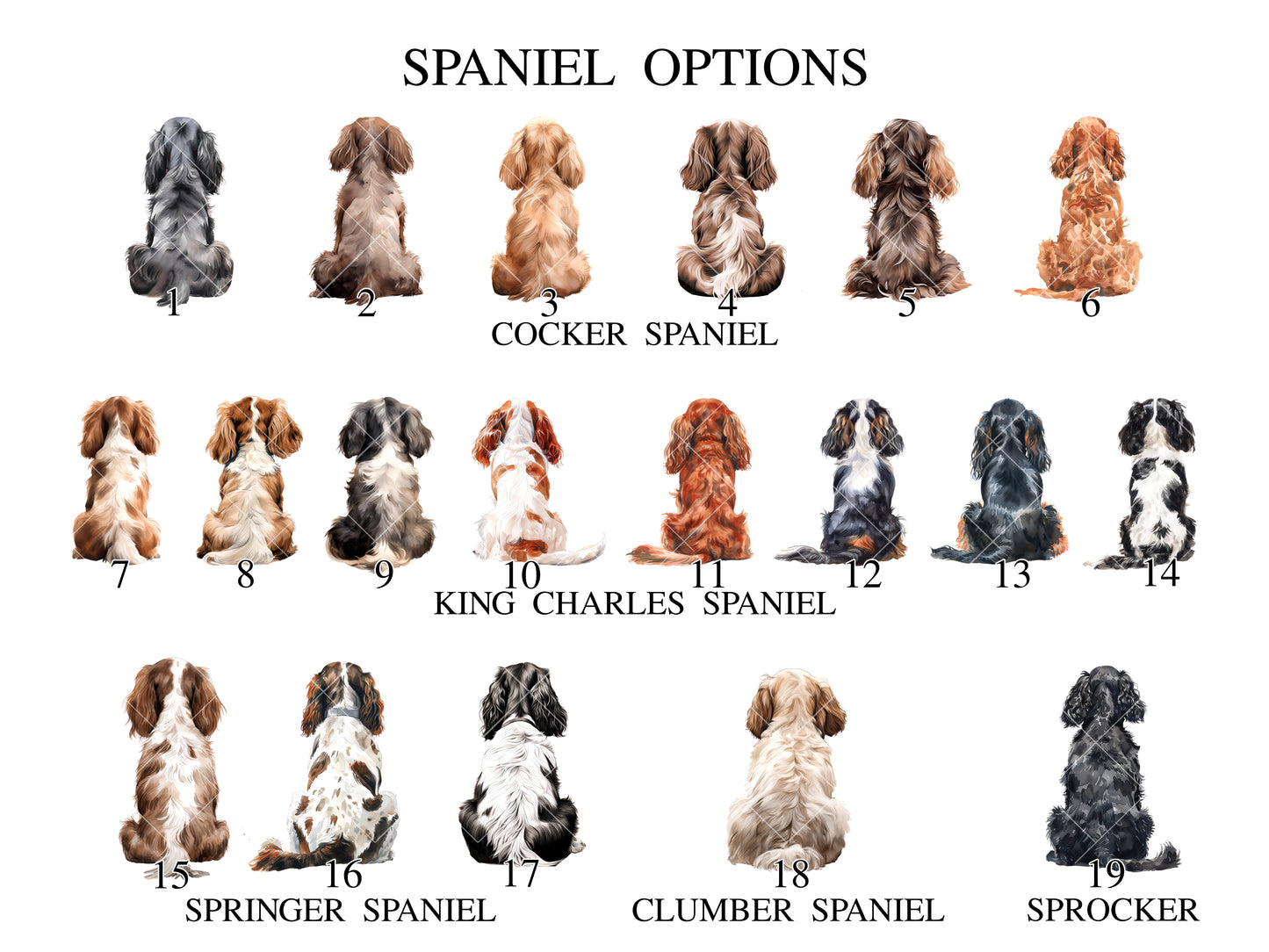 Spaniel Mug, Personalised Gift for Pet Owner, Dog Dad, Dog Mum, Best Friends Together