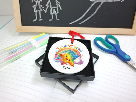 Nursery Leaver Gift, Class of 2026 Ceramic Hanging Keepsake