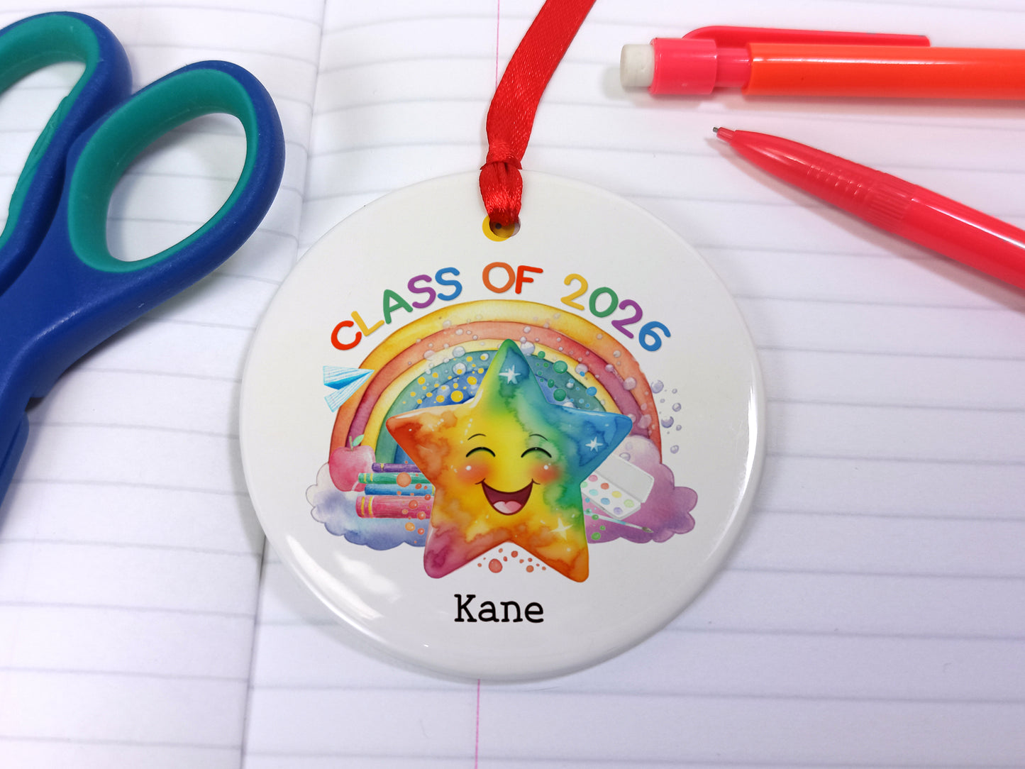 Nursery Leaver Gift, Class of 2026 Ceramic Hanging Keepsake
