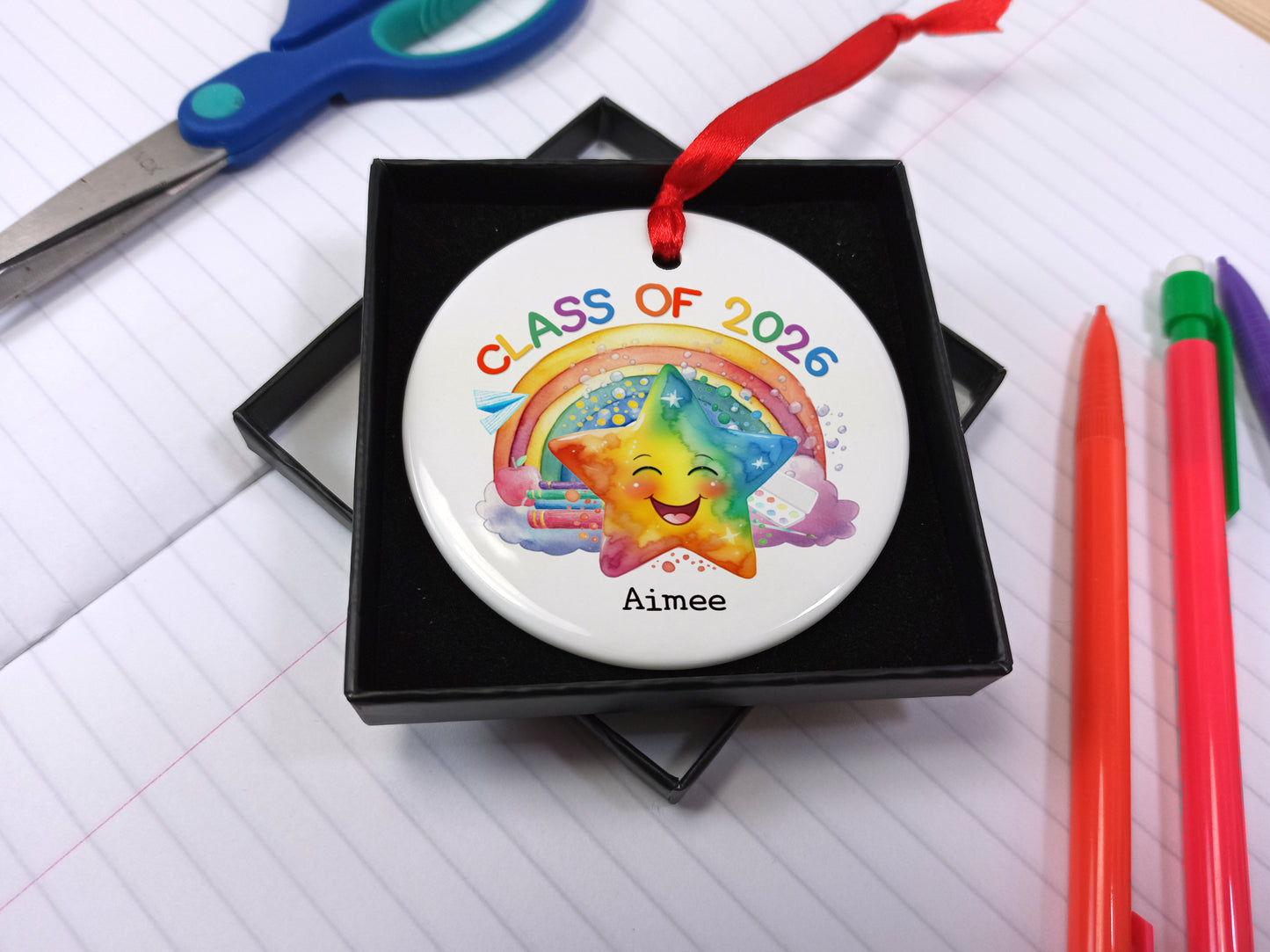 Nursery Leaver Gift, Class of 2026 Ceramic Hanging Keepsake