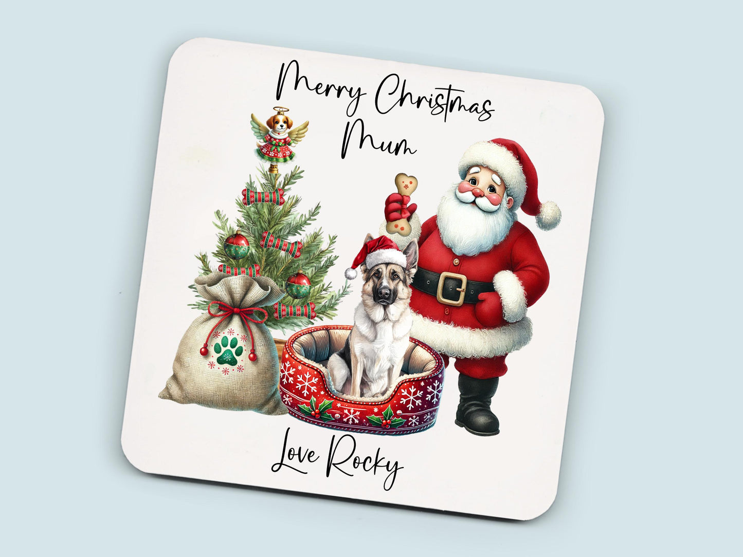 German Shepherd/Alsatian Christmas Mug Gift | Dog Mum or Dad Present