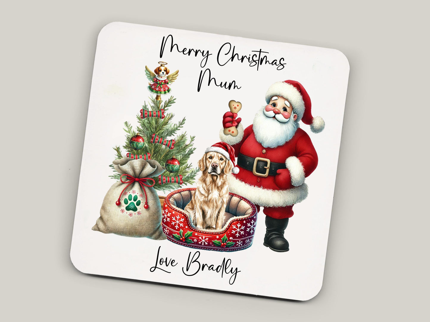 Golden Retriever Christmas Mug Gift | Dog Mum or Dad Present