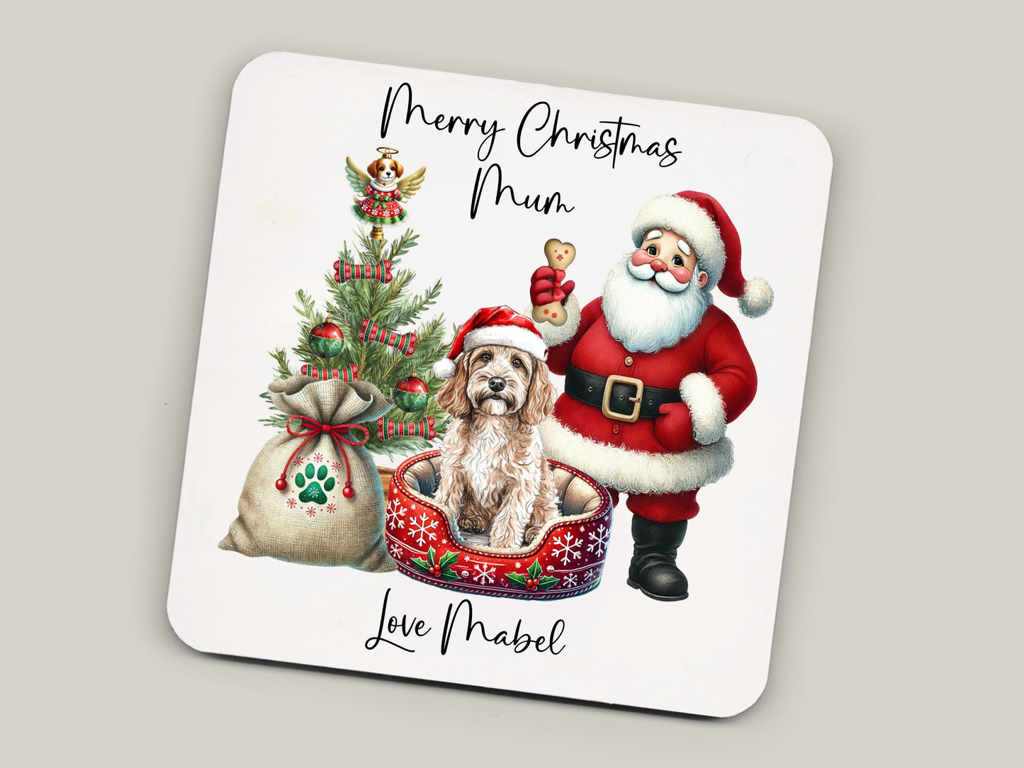 Cockapoo Christmas Mug Gift | Dog Mum or Dad Present