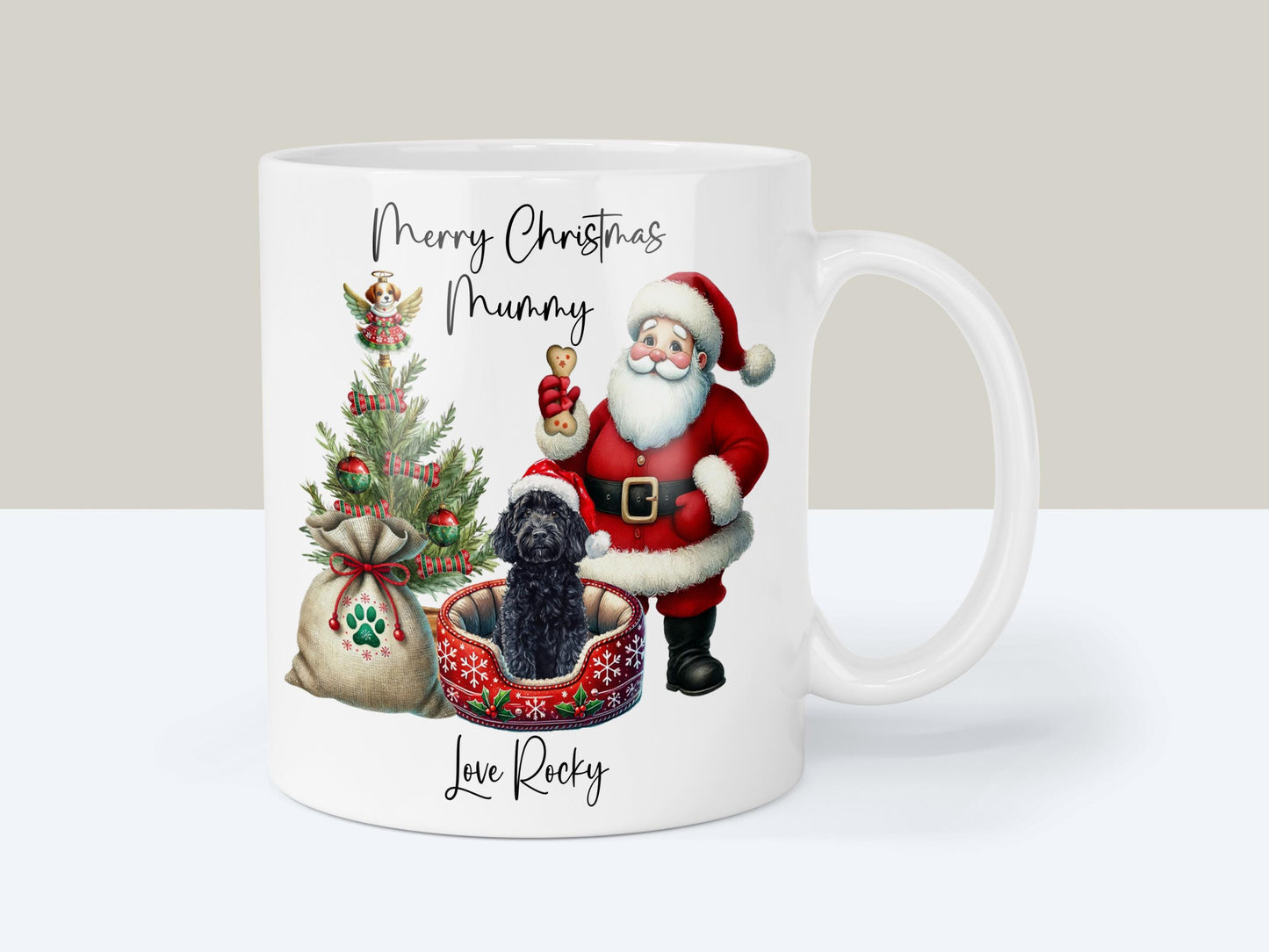 Cockapoo Christmas Mug Gift | Dog Mum or Dad Present
