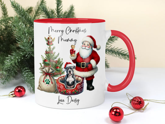 Staffordshire Bull Terrier Christmas Mug Gift | Staffy | Dog Mum or Dad Present