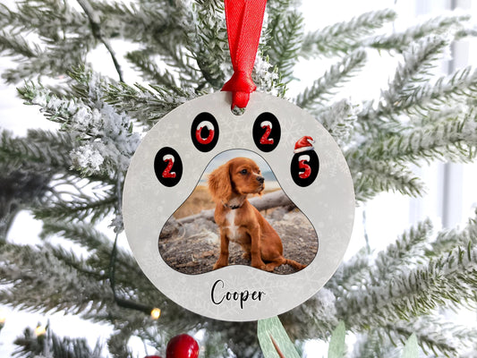 Dog's Photo Christmas Decoration