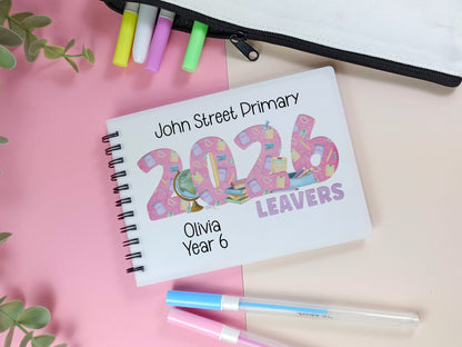 Personalised School Leavers Signature Book