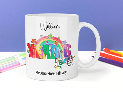 Year 6 School Leavers Personalised Mug